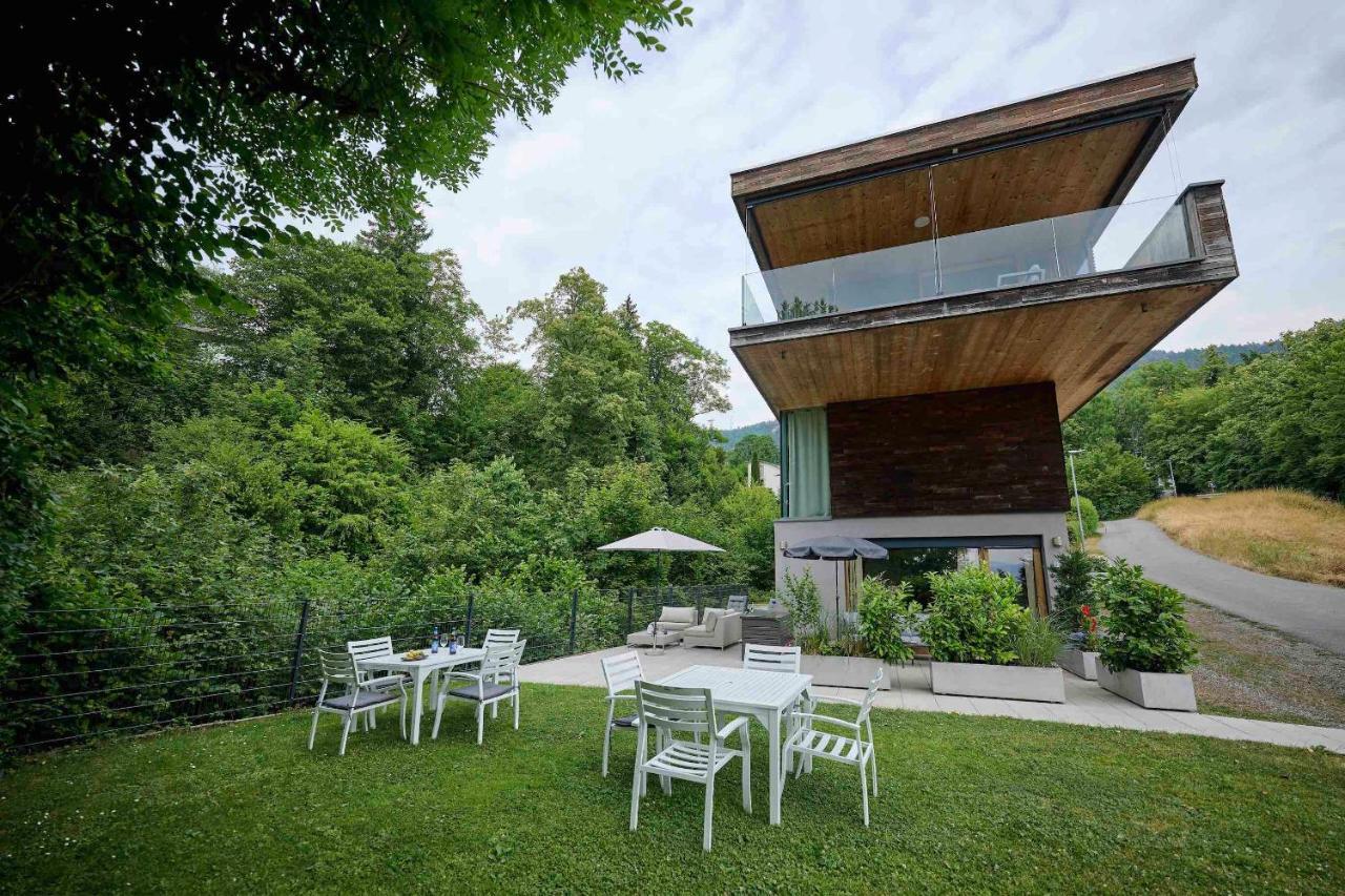 Charmantes Apartment Im Gruenen Bregenz Exterior foto